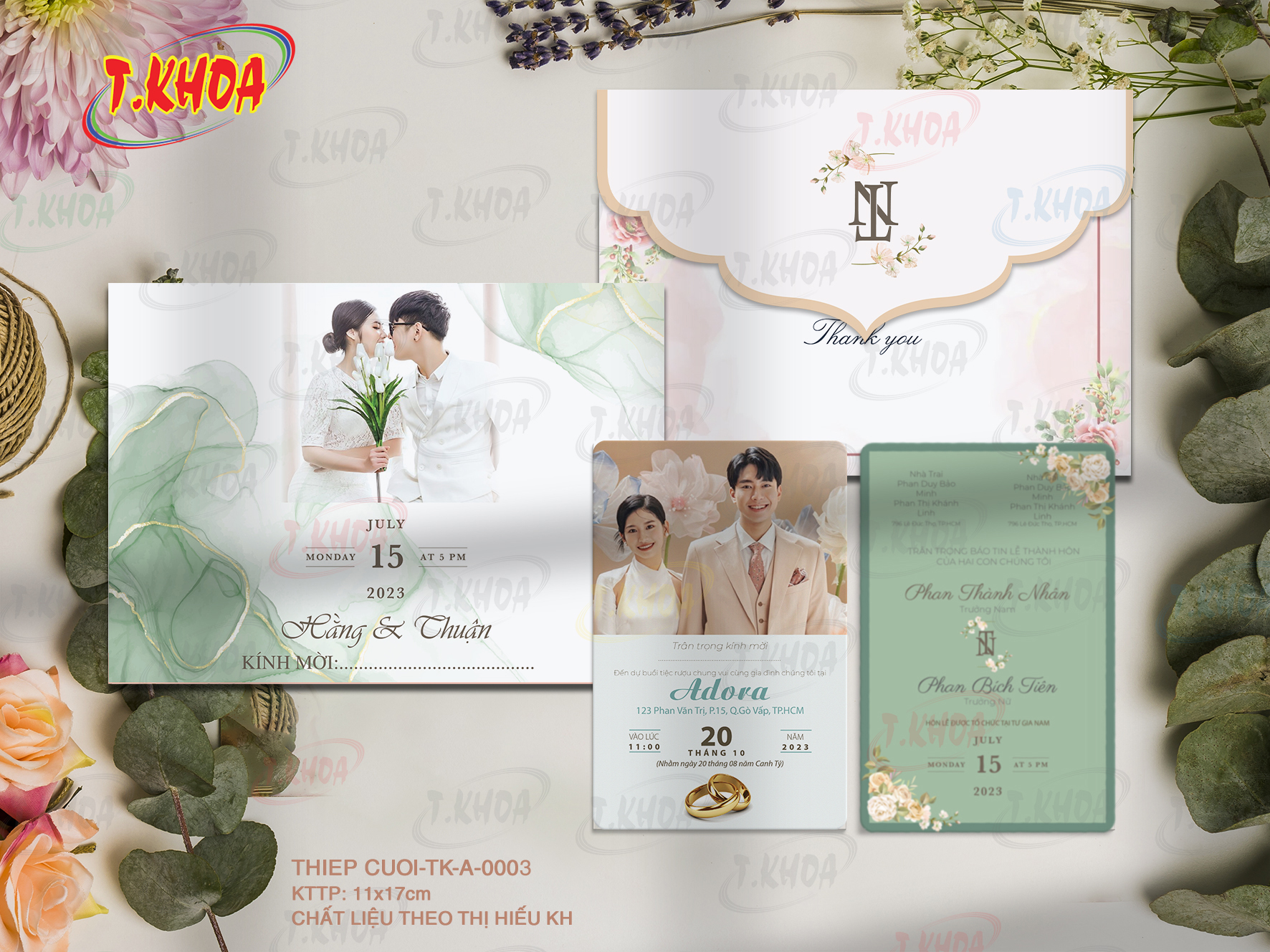 ⁉️ TẠI SAO BẠN NÊN CHỌN T.KHOA LÀ ĐỊA ĐIỂM IN THIỆP CƯỚI