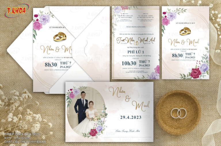 THIEP CUOI-TK-A-0025 THIEP CUOI TK A 0025
