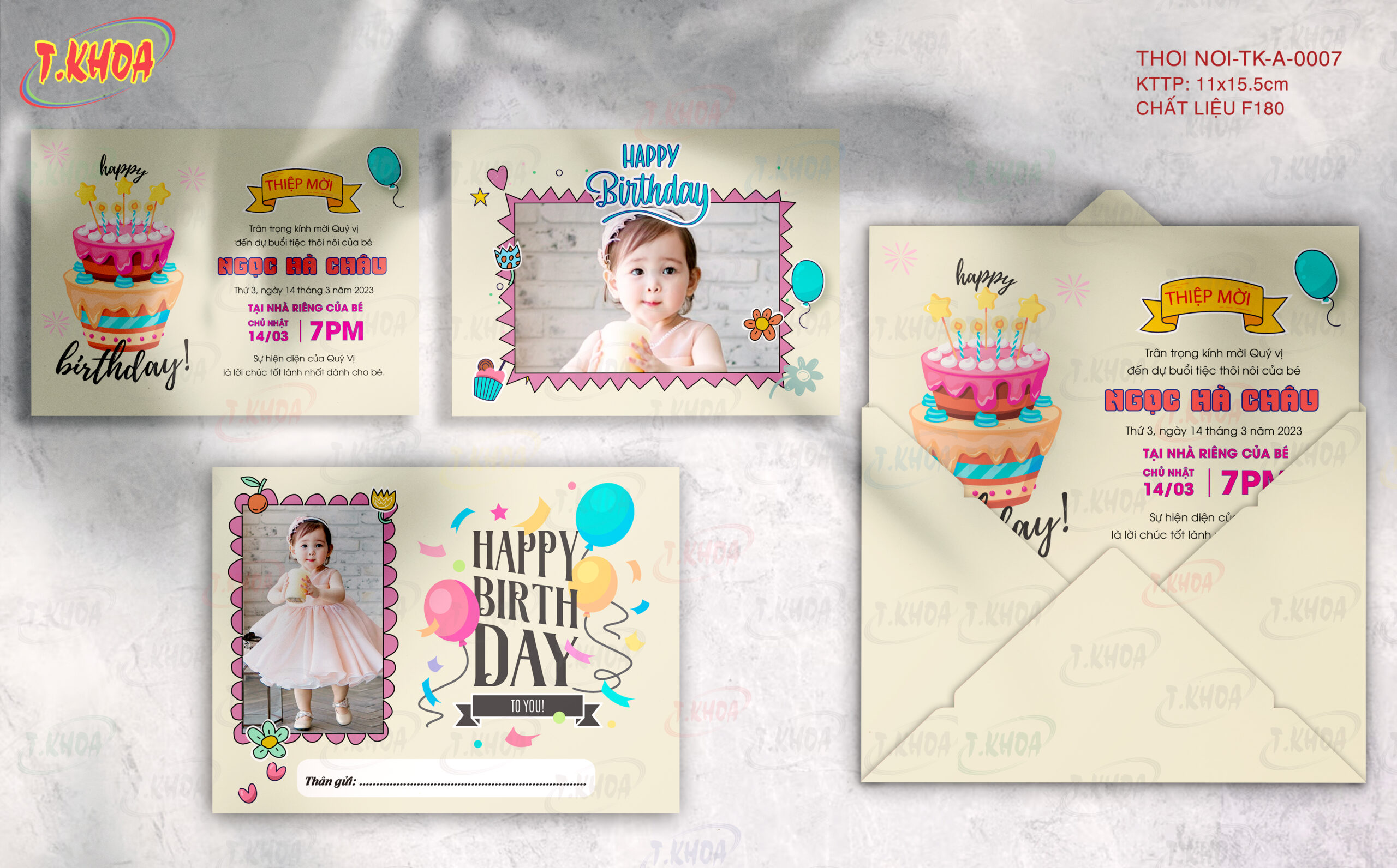 Thiệp thôi nôi – Món quà ý nghĩa để chúc mừng bước ngoặt đầu tiên trong cuộc đời bé!