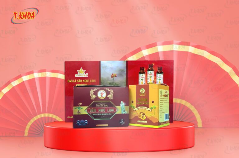 Red chinese new year podium cylinder pedestal minimal product di In hộp giấy tại T.KHOA
