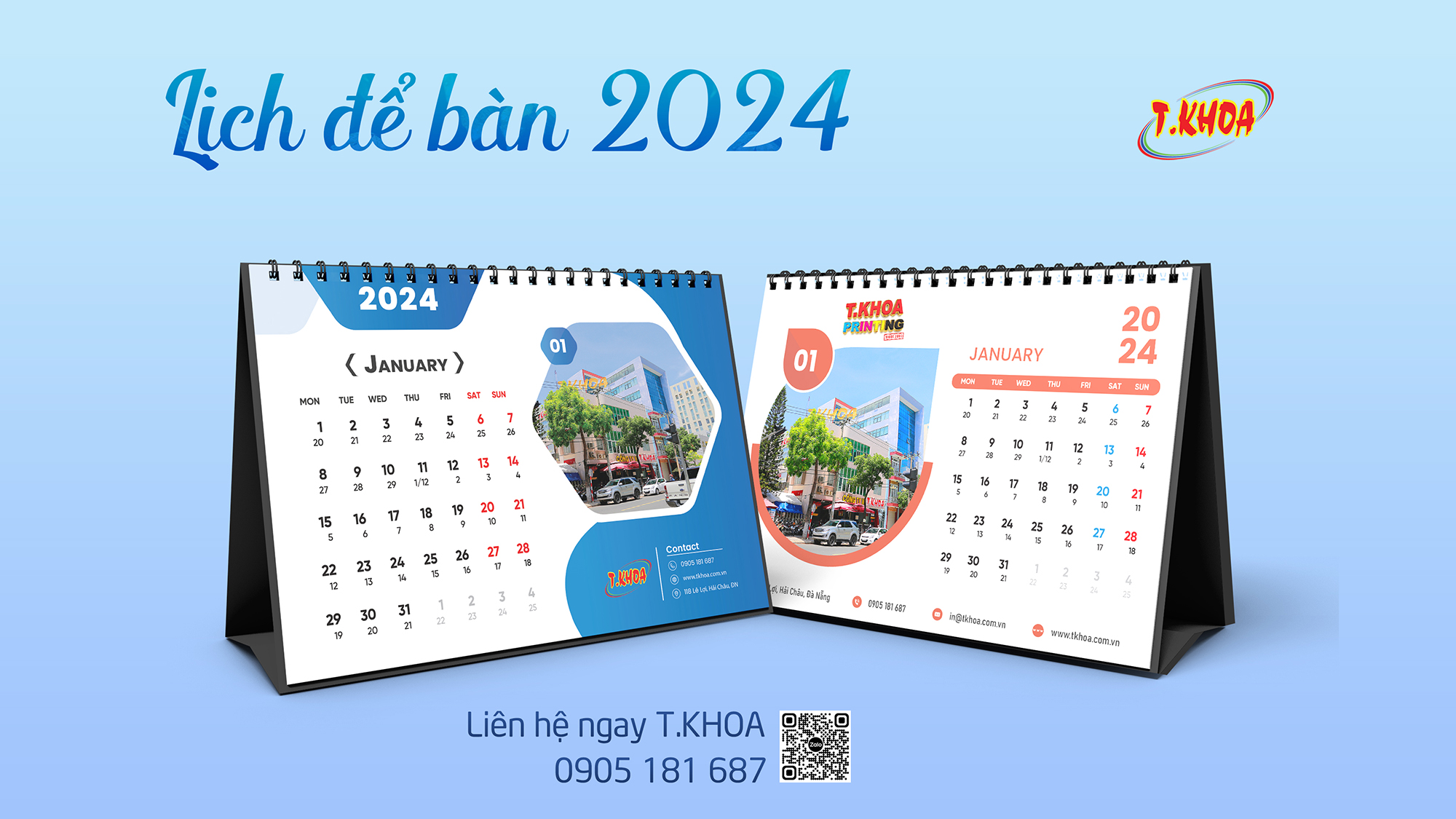 🗓 LỊCH ĐỂ BÀN – DẤU ẤN CHUYÊN NGHIỆP CHO THƯƠNG HIỆU
