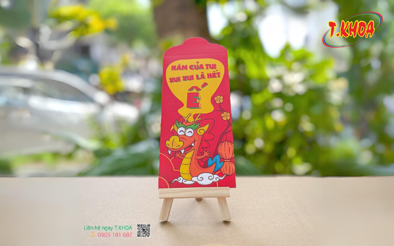 Lựa chọn bao lì xì dựa vào ngân sách