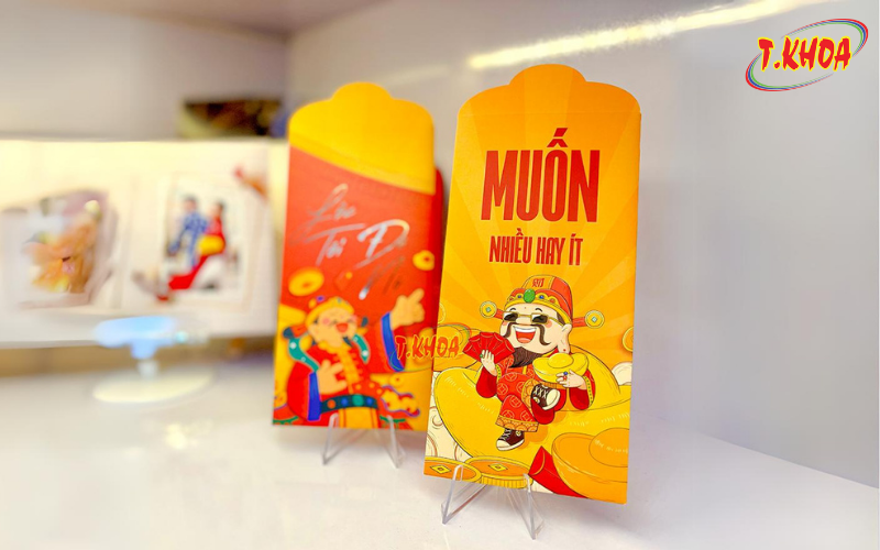 Dịch vụ in ấn bao lì xì uy tín - chất lượng