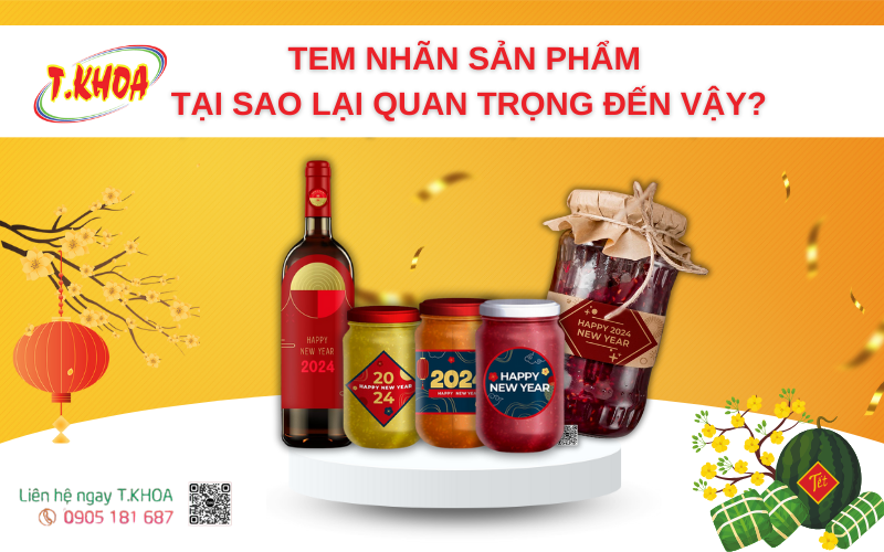 Tem nhãn sản phẩm – Tại sao lại quan trọng đến vậy?