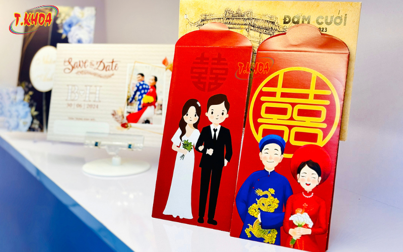 Bao lì xì ngày cưới