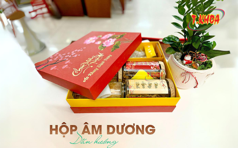 In ấn hộp quà Tết 2024 tạo ấn tượng cho người nhận