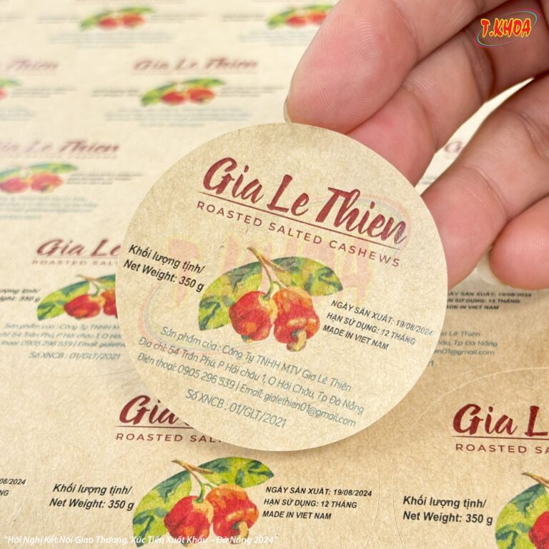 In tem nhãn decal nhãn dán sản phẩm nhãn logo In tem nhãn decal nhãn dán sản phẩm nhãn logo