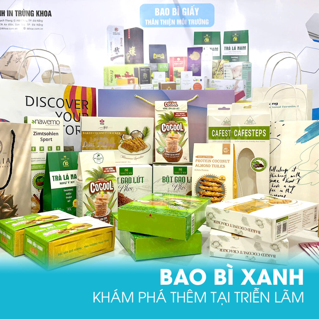 Bao bì, hộp giấy cao cấp thân thiện môi trường