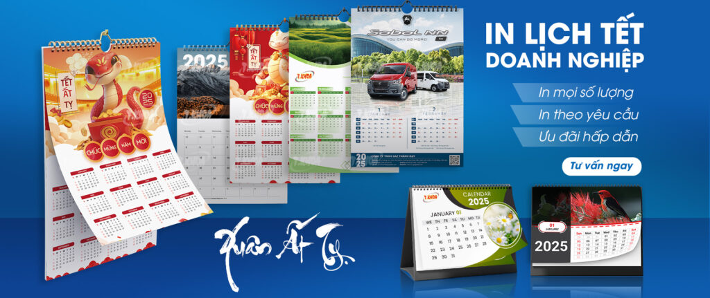 In lịch tết doanh nghiệp