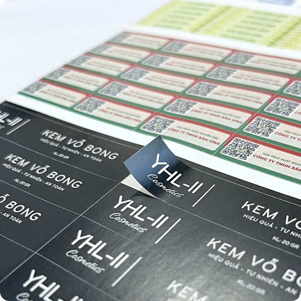 tem bể, decal tem vỡ giá rẻ