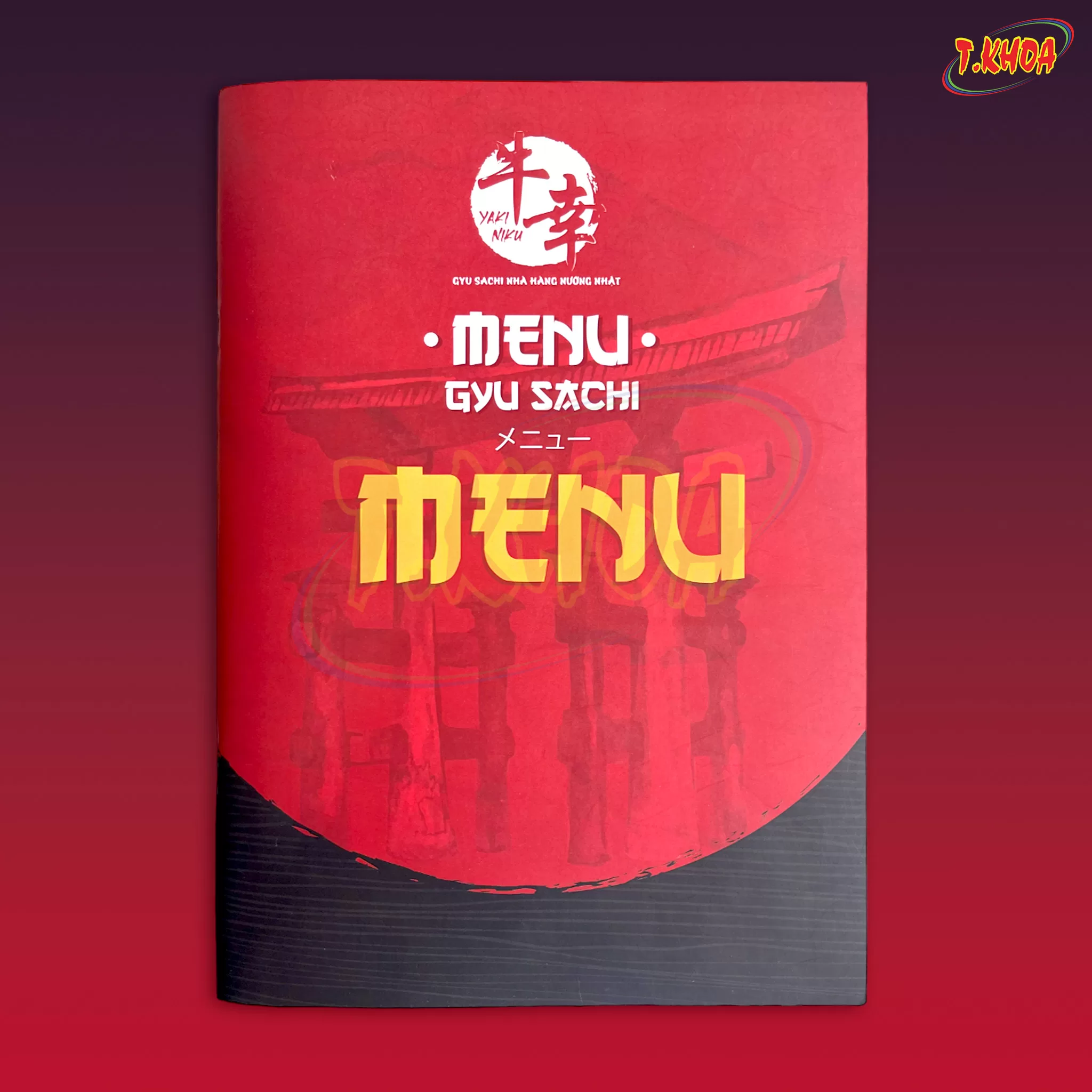 Menu, thực đơn