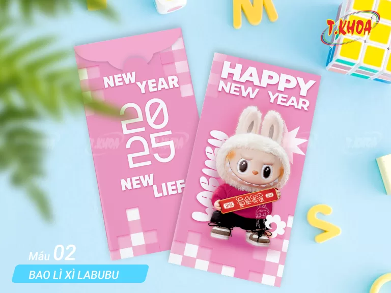 Bao lì xì labubu 2025 Bao lì xì labubu 2025