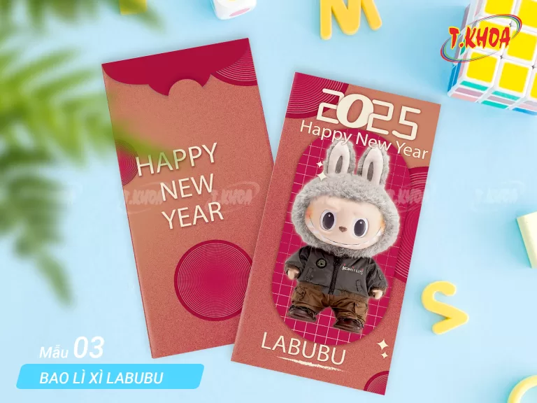 Bao lì xì labubu 2025 Bao lì xì labubu 2025