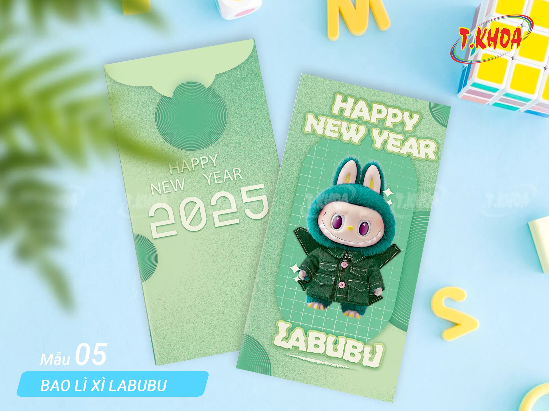 Bao lì xì labubu 2025 Bao lì xì labubu 2025