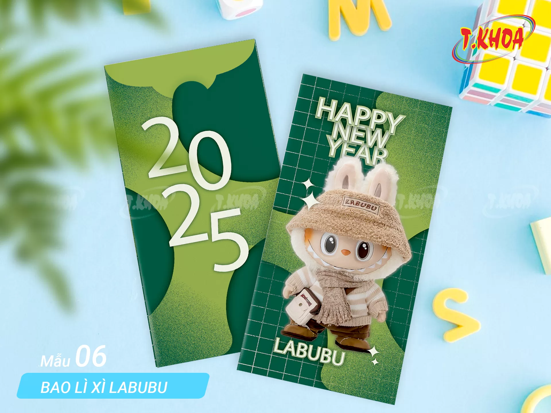 Bao lì xì labubu 2025 Bao lì xì labubu 2025