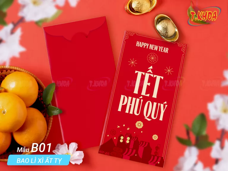 In bao lì xì 2025 In bao lì xì 2025