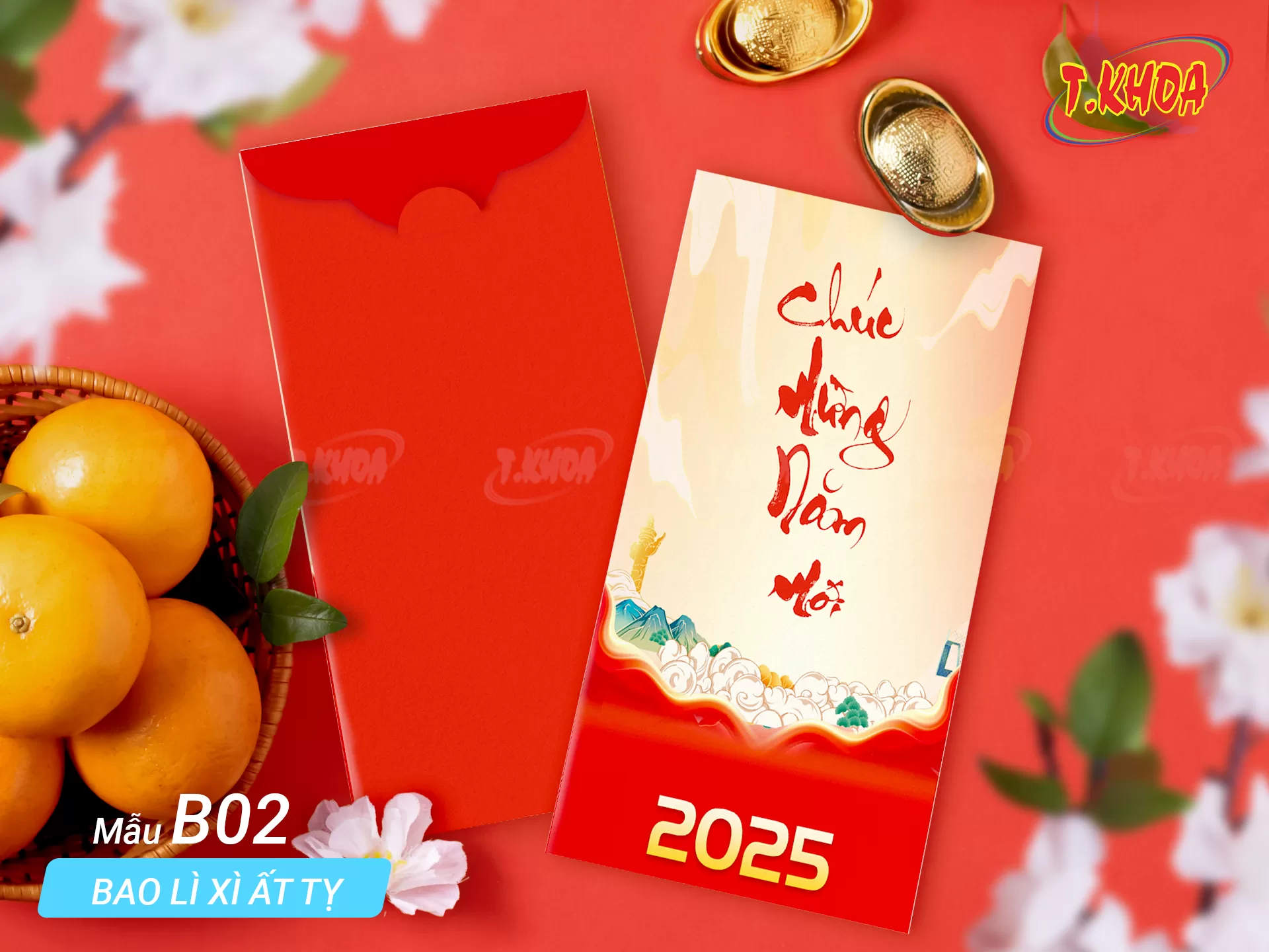 In bao lì xì 2025 In bao lì xì 2025