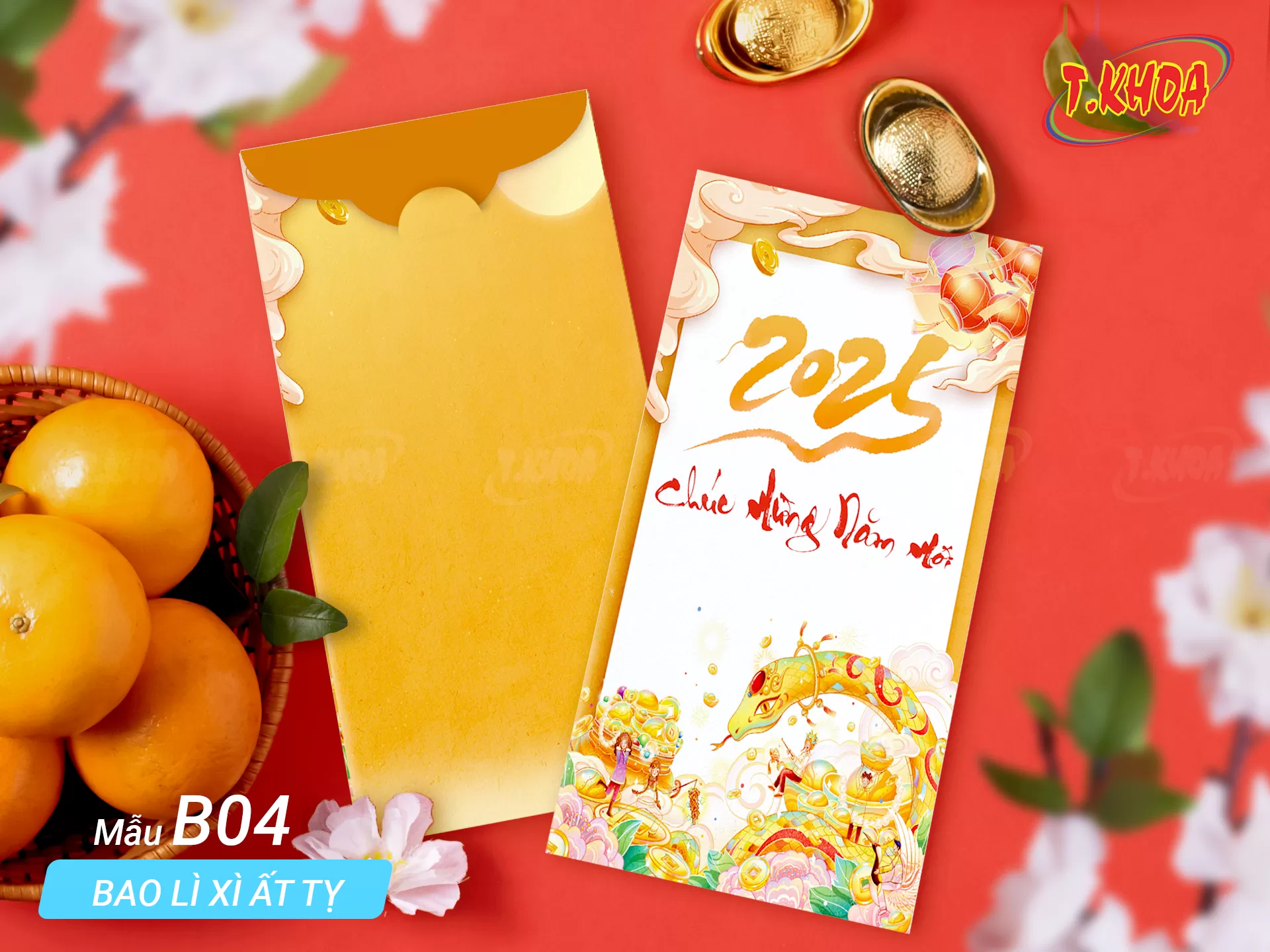 In bao lì xì 2025 In bao lì xì 2025