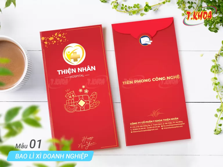 Bao lì xì doanh nghiệp Bao lì xì doanh nghiệp
