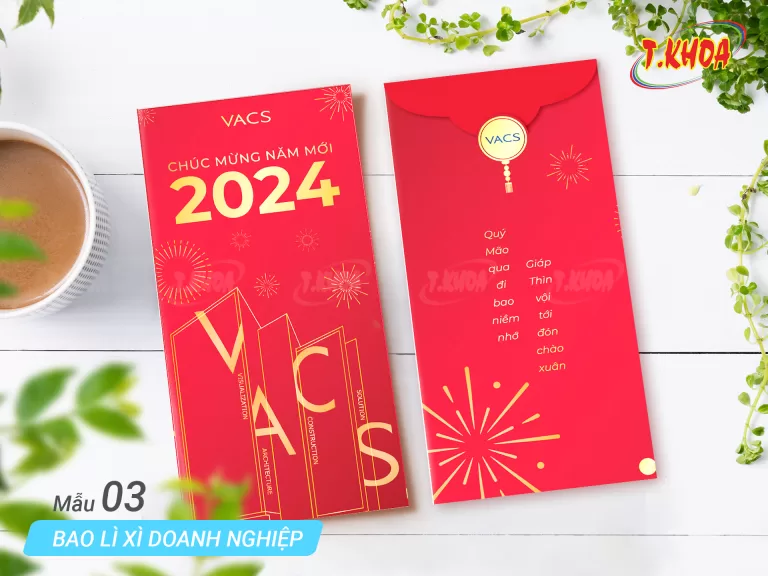 Bao lì xì doanh nghiệp Bao lì xì doanh nghiệp