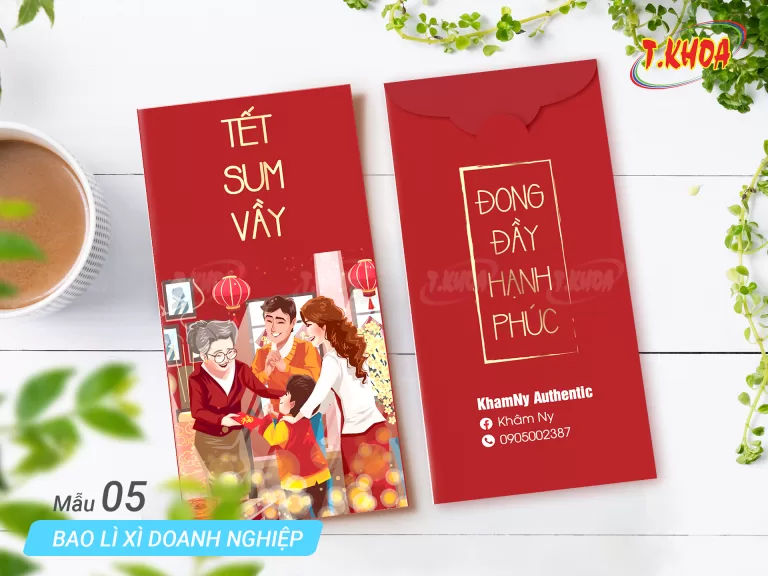 Bao lì xì doanh nghiệp Bao lì xì doanh nghiệp
