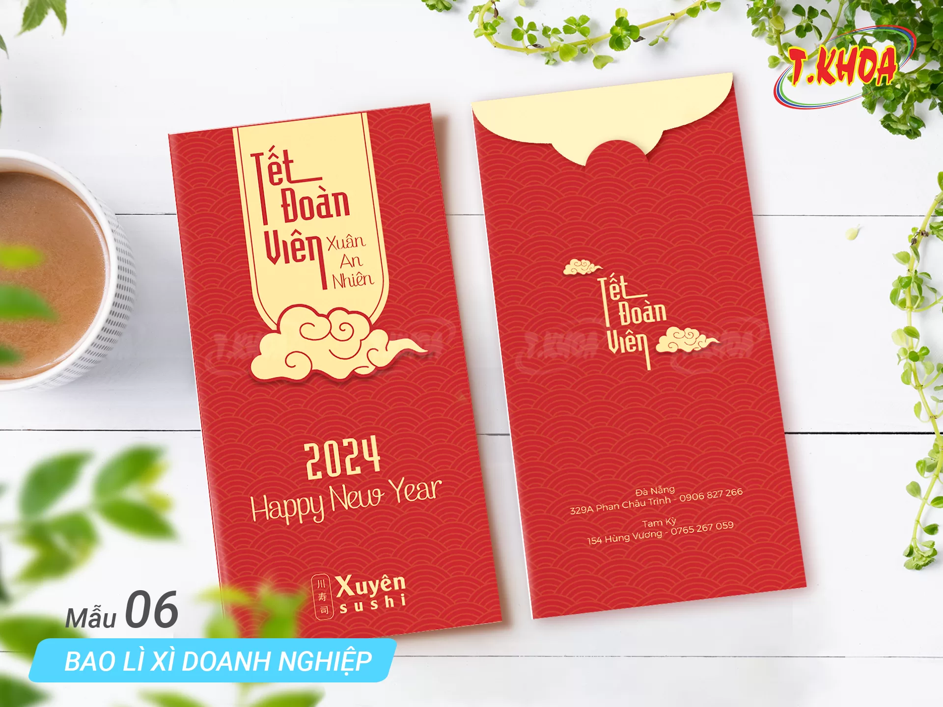 Bao lì xì doanh nghiệp Bao lì xì doanh nghiệp