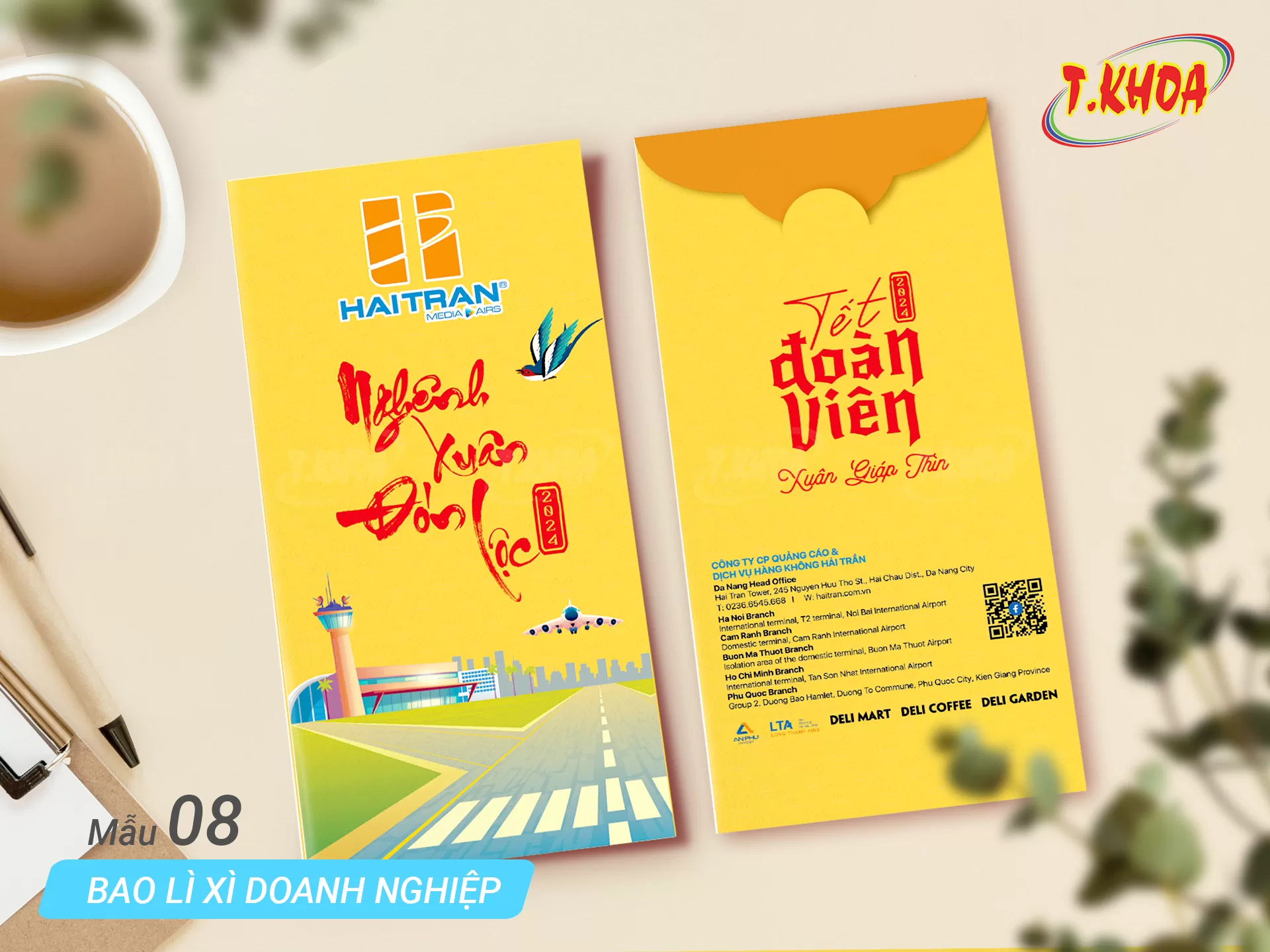 Bao lì xì doanh nghiệp Bao lì xì doanh nghiệp