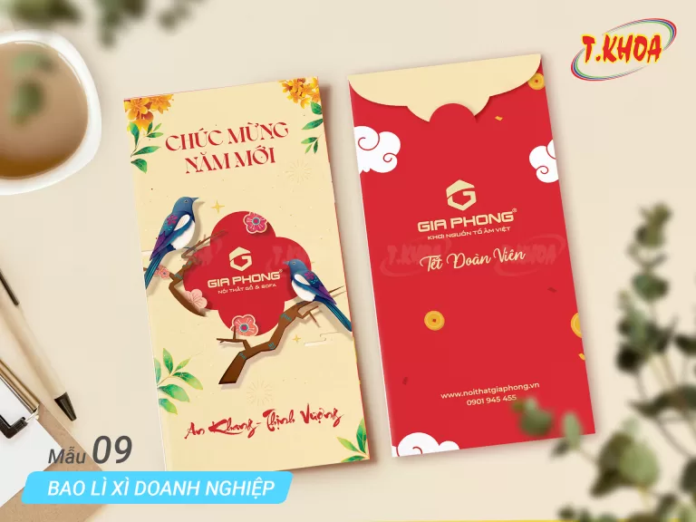 Bao lì xì doanh nghiệp Bao lì xì doanh nghiệp