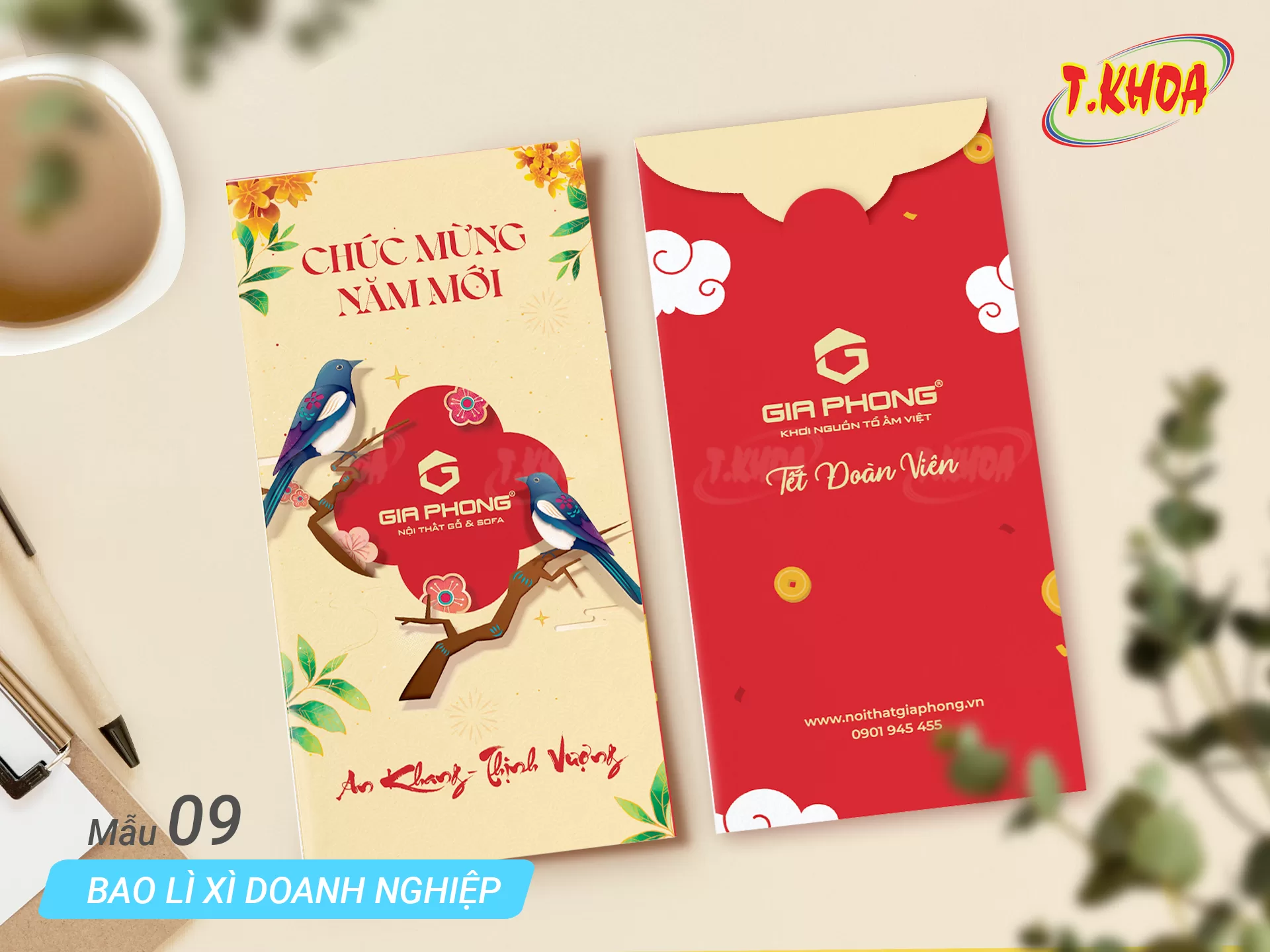 Bao lì xì doanh nghiệp Bao lì xì doanh nghiệp