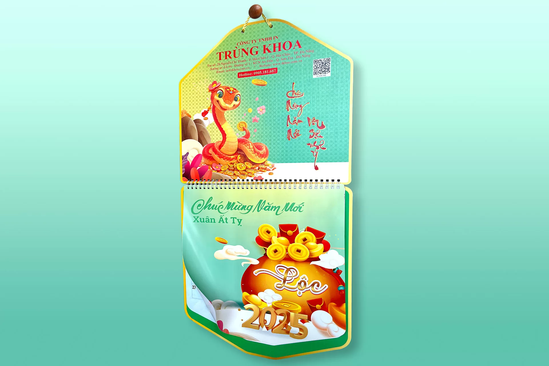 in lịch treo tường ất tỵ