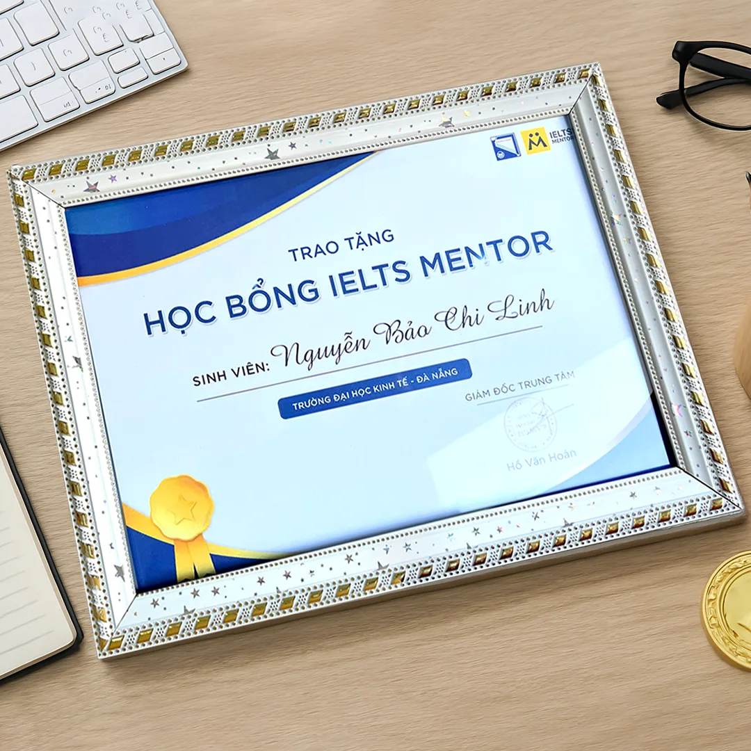 Bằng khen khung gỗ Bằng khen khung gỗ