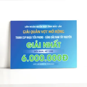 Bảng trao giải