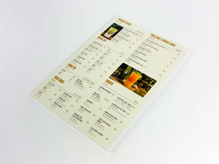 Menu formex 1 tờ (1) Menu formex 1 to 1